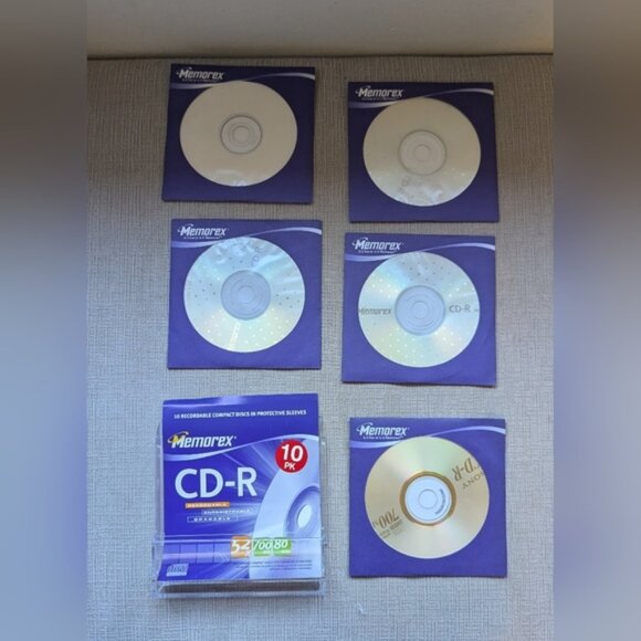 Memorex CD-R Pack (6 Discs Available) - Picture 1 of 2